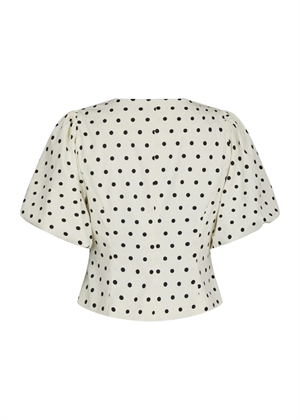 Anela dot bluse Off White Neo Noir